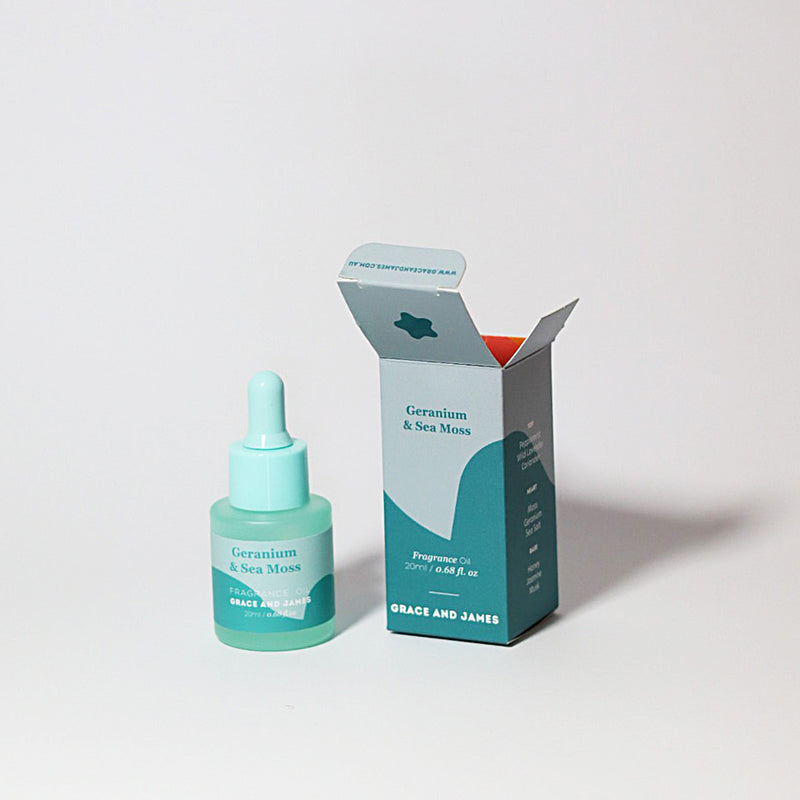 Geranium & Sea Moss - Felt Air Freshener