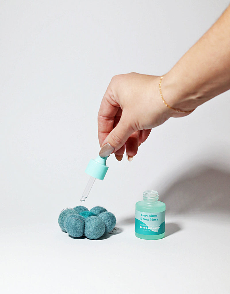 Geranium & Sea Moss - Felt Air Freshener