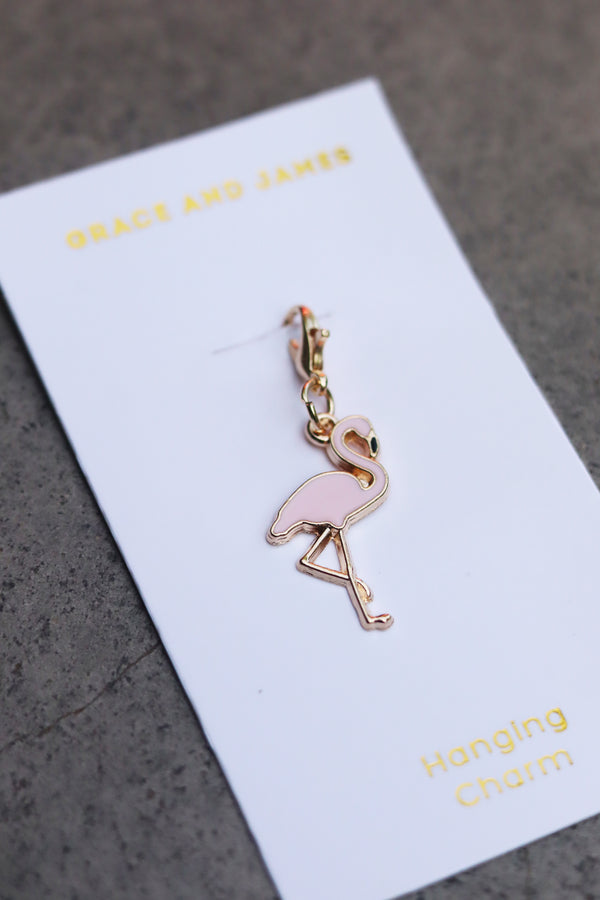 Hanging Charm - Flamingo