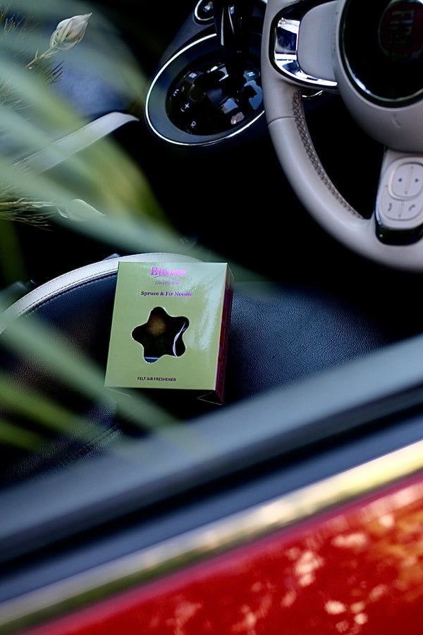 Spruce & Fir Needle - Felt Air Freshener with Christmas Charm