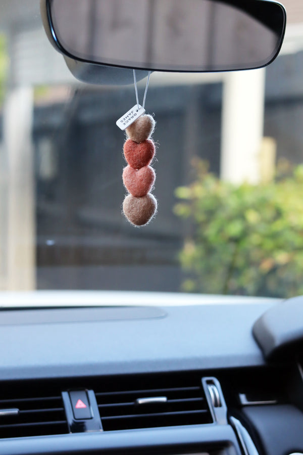 Passionfruit & Vanilla Sorbet Heart Felt Air Freshener