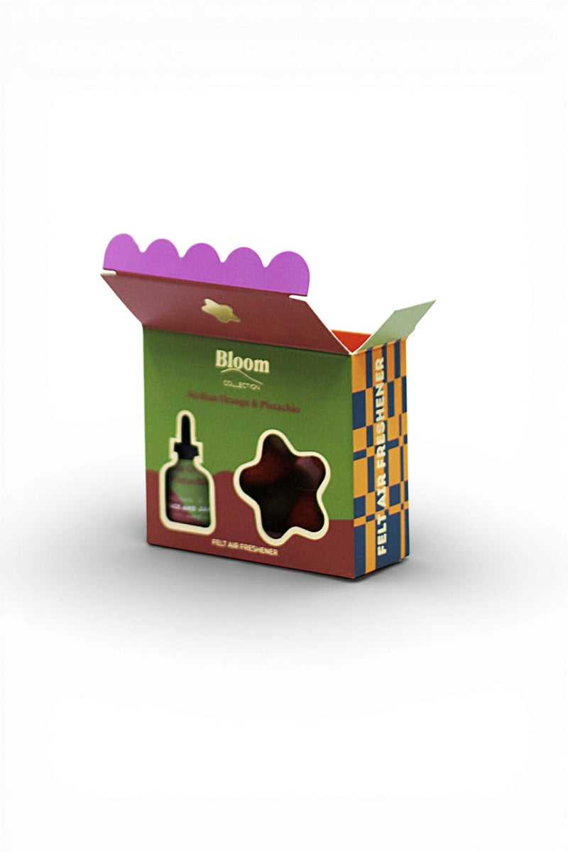 Sicilian Orange & Pistachio - Felt Air Freshener – Grace and James