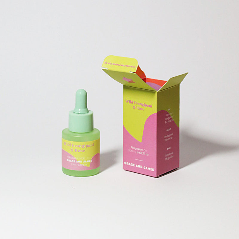 Wild Frangipani & Rose - Felt Air Freshener