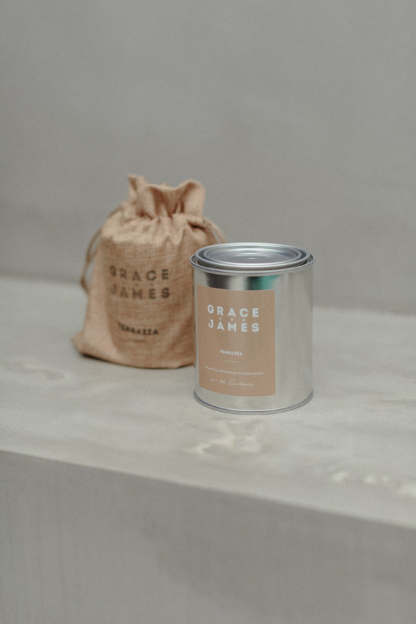 For The Outdoors: Terrazza Candle